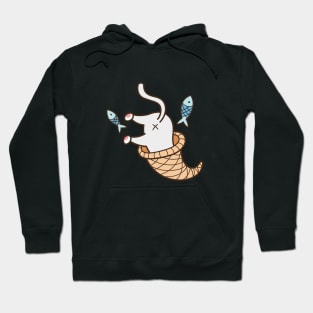 funny cat cornucopia Hoodie